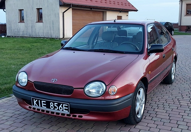 Toyota Corolla cena 11500 przebieg: 218000, rok produkcji 1998 z Alwernia małe 667